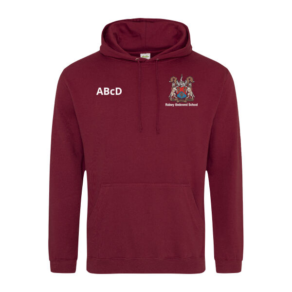 Rainey Endowed Leavers Hoodie 2026 - Burgundy Thumbnail