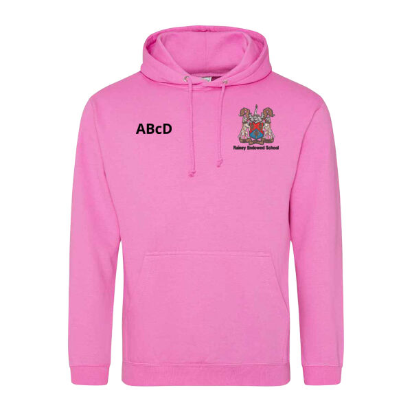 Rainey Endowed Leavers Hoodie 2026 - Candyfloss Pink Thumbnail